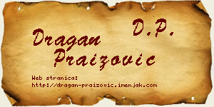 Dragan Praizović vizit kartica